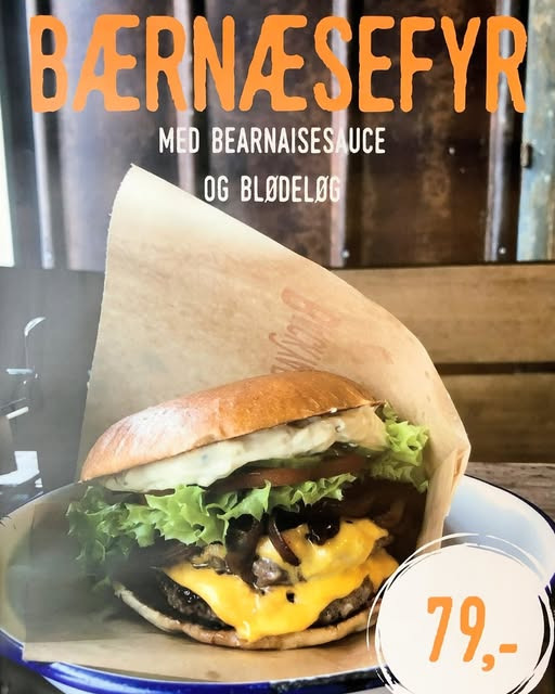 BackyardBurger introducerer Bærnæsefyr-burgeren til kun 79 kr.