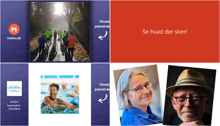 Spændende aktiviteter i Glamsbjerg: Løb, Vandaerobic og Kreativ Inspirationsaften