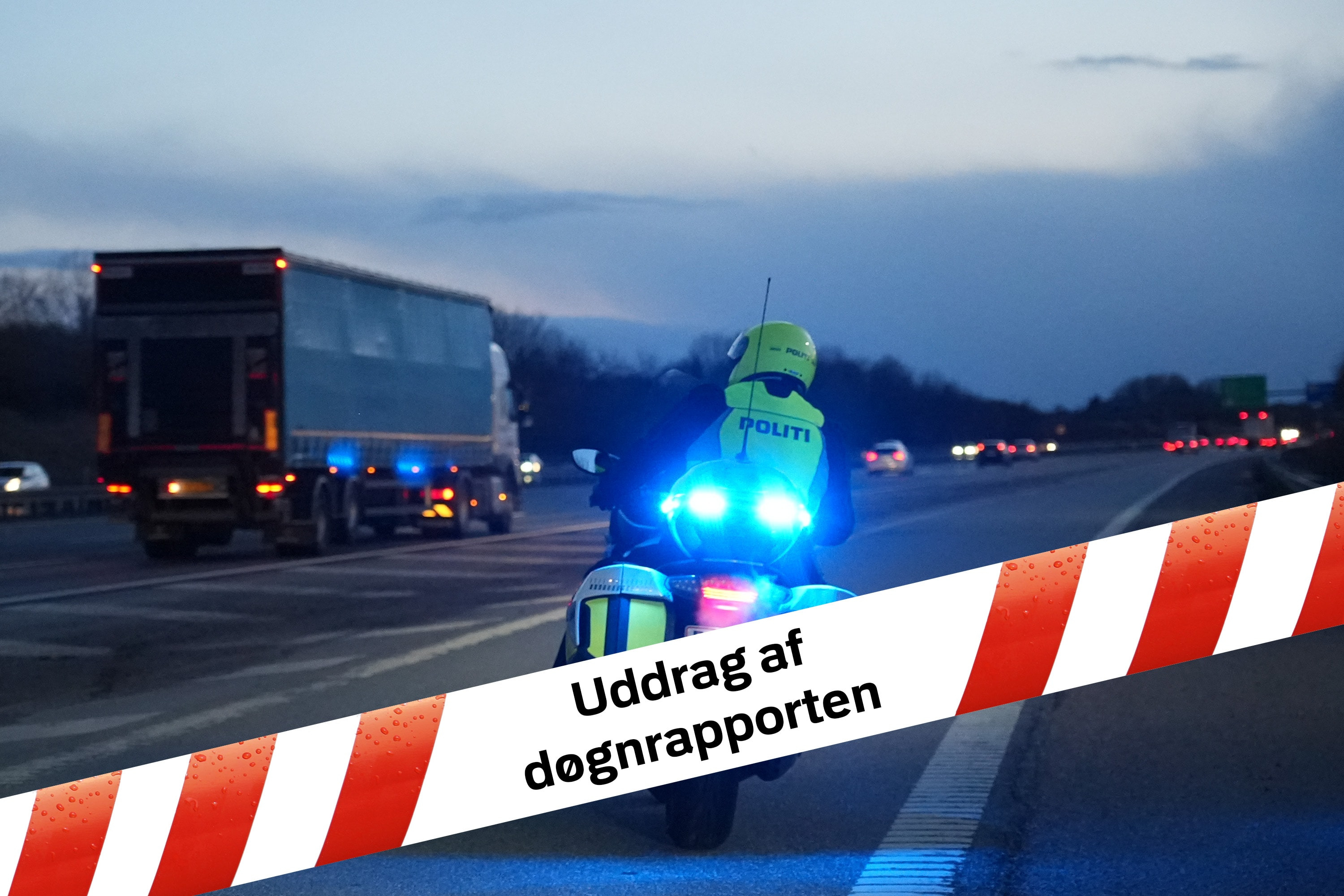 Nyt fra Nykøbing Sj i politiets døgnrapport