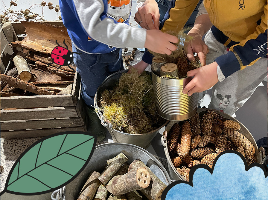 Kreativ formiddag på Kjellerup Bibliotek