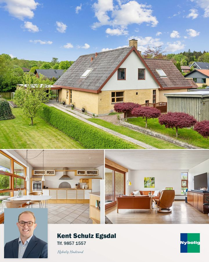 Nybolig Hadsund præsenterer: Drømmevilla tæt på Lindalskoven