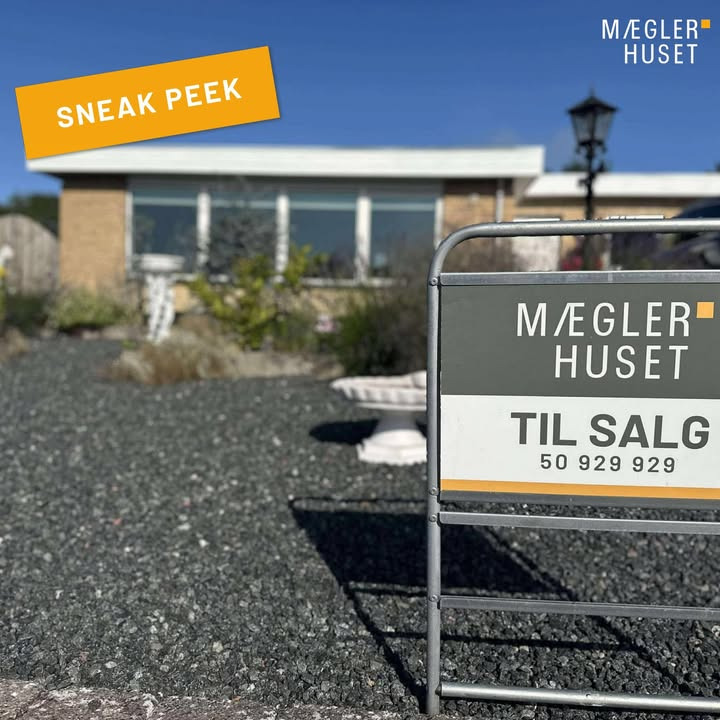 Mæglerhuset Brønderslev præsenterer indflytningsklar etplansvilla i Nordbyen