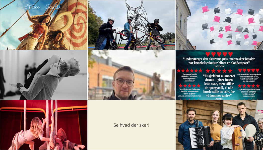 En spændende weekend i Odense: Film, Cirkus og Musik