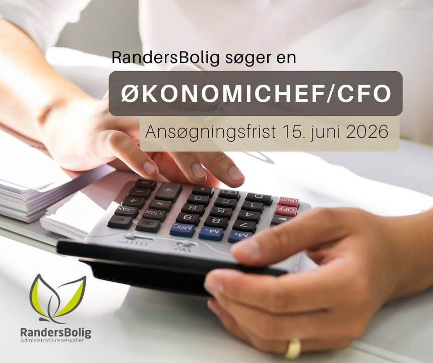 RandersBolig søger økonomichef/CFO