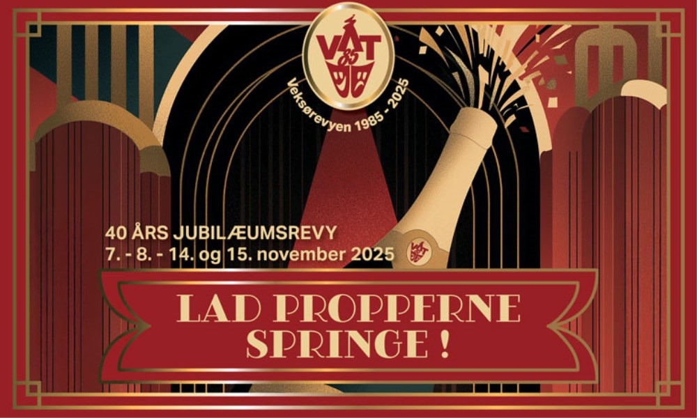 Veksø Revyen 2025: 40 års jubilæum med fest og latter