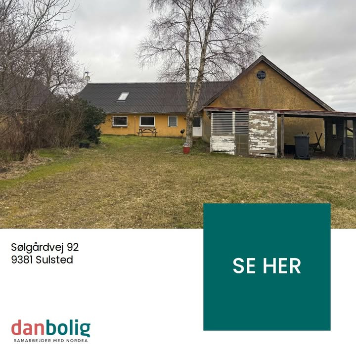 Danbolig Nørresundby tilbyder naturskøn grund til salg med muligheder for nybyggeri