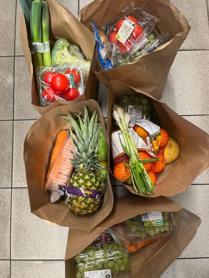 MIN KØBMAND I ASP sælger frugt og grønt poser til 45 kr.