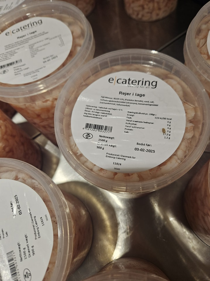 Meny Als tilbyder 900 g rejer til kun 99,95 kr – begrænset mængde