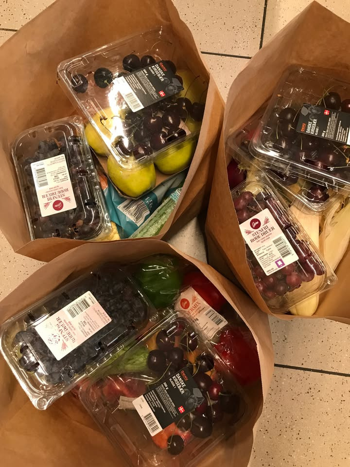 Min Købmand i Asp: Udsalg på frugt og grønt poser til bekæmpelse af madspild i dag