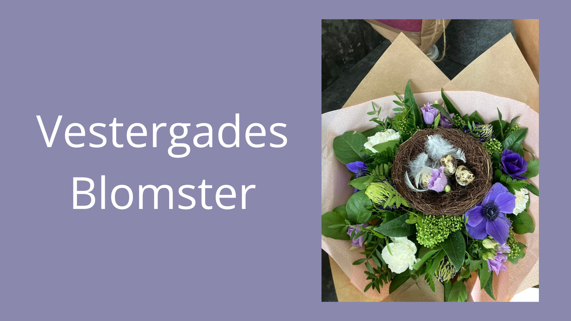Farverige buketter til dine kære fra Vestergades Blomster i Herning