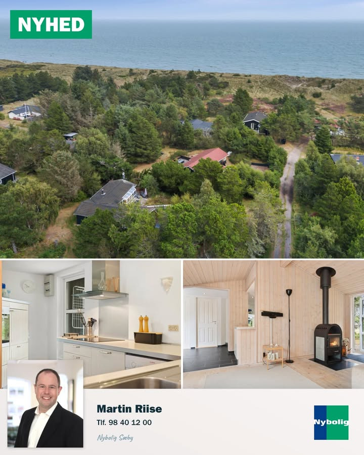 Nybolig Sæby A/S præsenterer charmerende fritidshus i naturskønne omgivelser