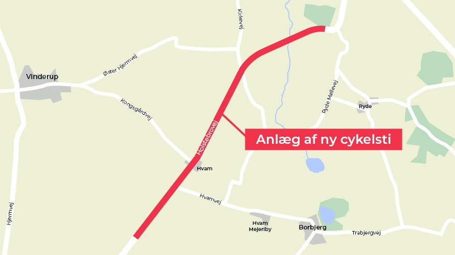 Ny cykelsti langs Skivevej og Holstebrovej klar i 2027 – trafikanter må forvente længere rejsetid