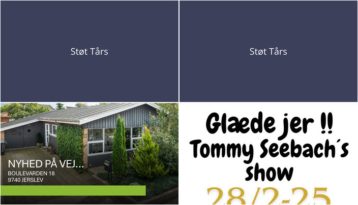 Nyt fra Estate Boligmægleren Tårs og Tårs Forsamlingshus 