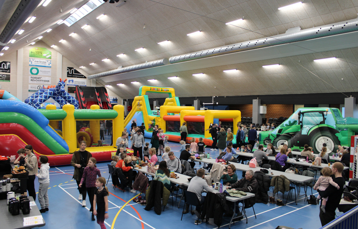 Rekordstort fremmøde til Hoppeland i DGI Huset Aabybro