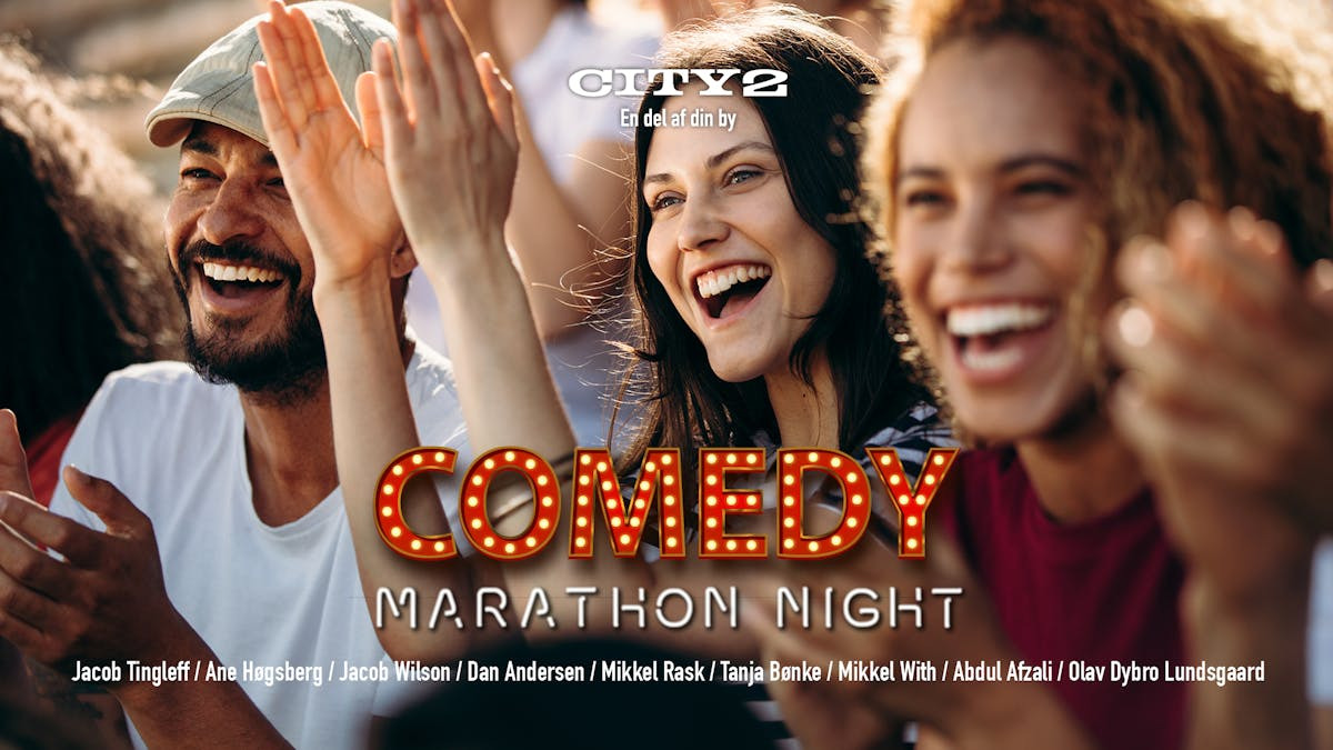 Comedy Marathon Night: Oplev et marathon af stand-up i Taastrup