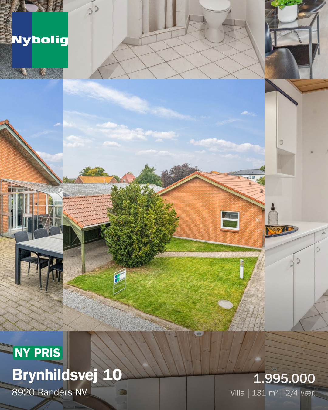 Nybolig Bjørn & Ankersen præsenterer villa med ny pris og perfekt familieplanløsning i Randers