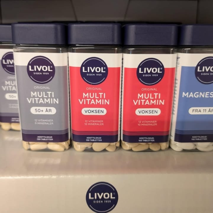 SuperBrugsen Hammerum tilbyder Livol vitaminer til nedsat pris i begrænset tid