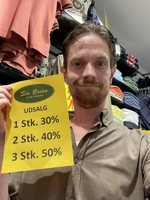 Sir Brian tilbyder store besparelser på Tommy Hilfiger og Gant produkter