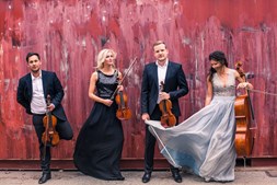 Koncert med strygekvartet om urolige tider