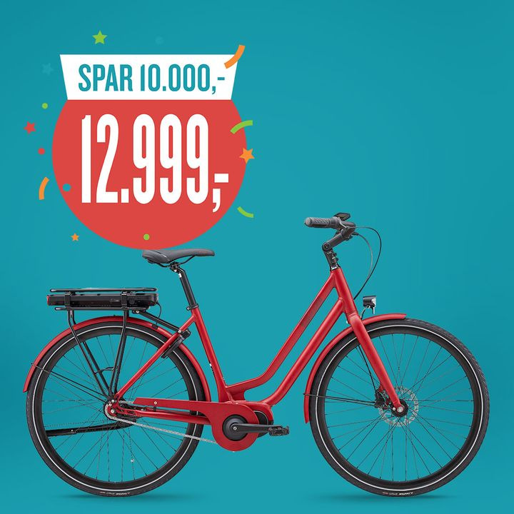 Kom til elcykel festival i butikken og spar 10.000 kr.