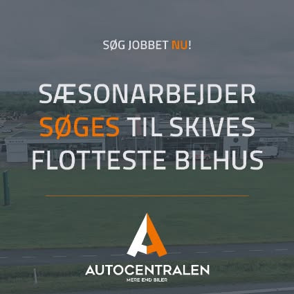 Autocentralen Skive søger sæsonmedarbejder til dækskiftesæsonen
