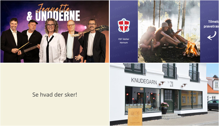 Festmiddag, fritid for unge og aftenstrik - en uge med varierede oplevelser i Farsø