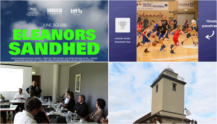 Ugens begivenheder i Hadsten: Film, minibasket og bibellæsning