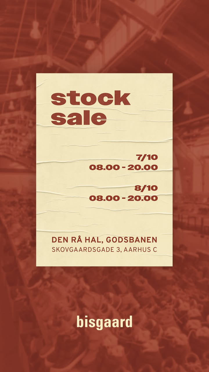 Lagersalg.com inviterer til stort bisgaard lagersalg i Aarhus