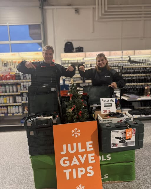 SB Lindgaard A/S annoncerer store julepriser på Metabo produkter