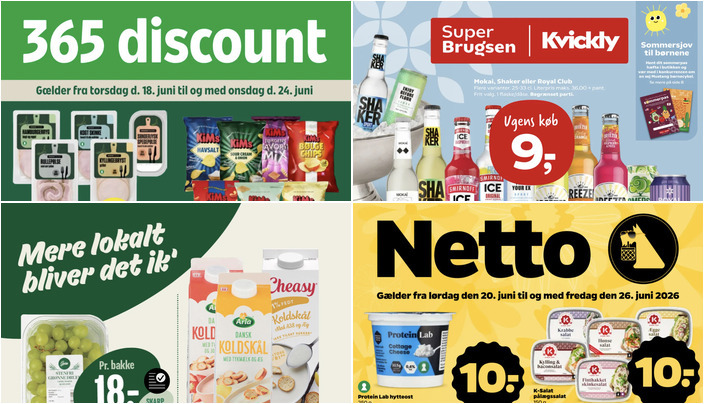 Fristende lokale tilbud: Frokost favorit pålæg til 9 kr. og Ben & Jerry's is til 42 kr.
