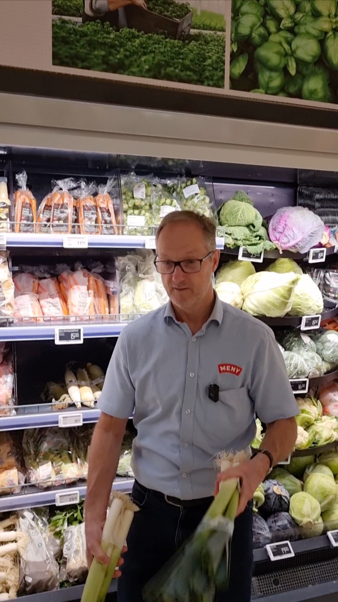 Meny Klarup tilbyder bundt med 3 porrer for kun 10 kr. til og med 26.09.2024