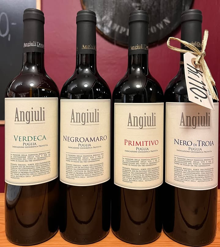 Den gode vino hylder autenticitet med vine fra Angiuli brødrene