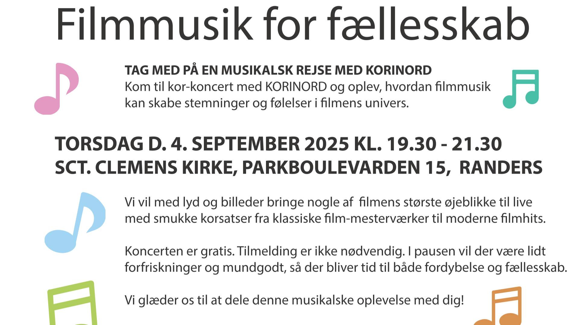 Filmmusik for fællesskab i Randers med KORINORD