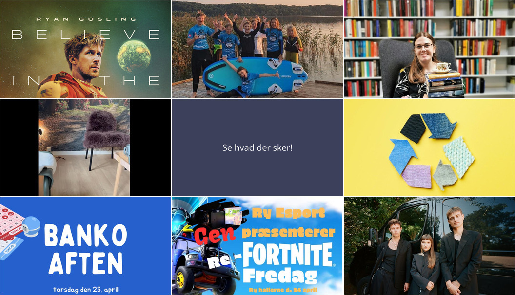 Begivenheder i Ry: Film, surf, litteratur og musik i næste uge