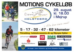 Lions Tour Holstebro: Efterårets festlige motions-cykelløb for alle