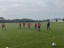 Gug B kæmper bravt mod Vorup FB Kvinder men falder i straffesparkskonkurrence