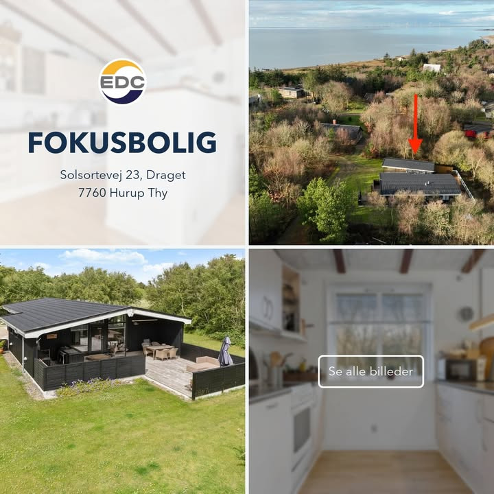 EDC Hurup Thy præsenterer indbydende sommerhus fra 2004 med attraktivt uderum