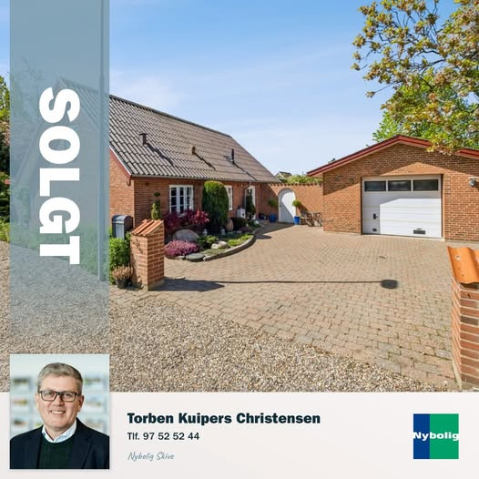 Nybolig Skive I/S sælger villa på Kvistrupvej i Roslev