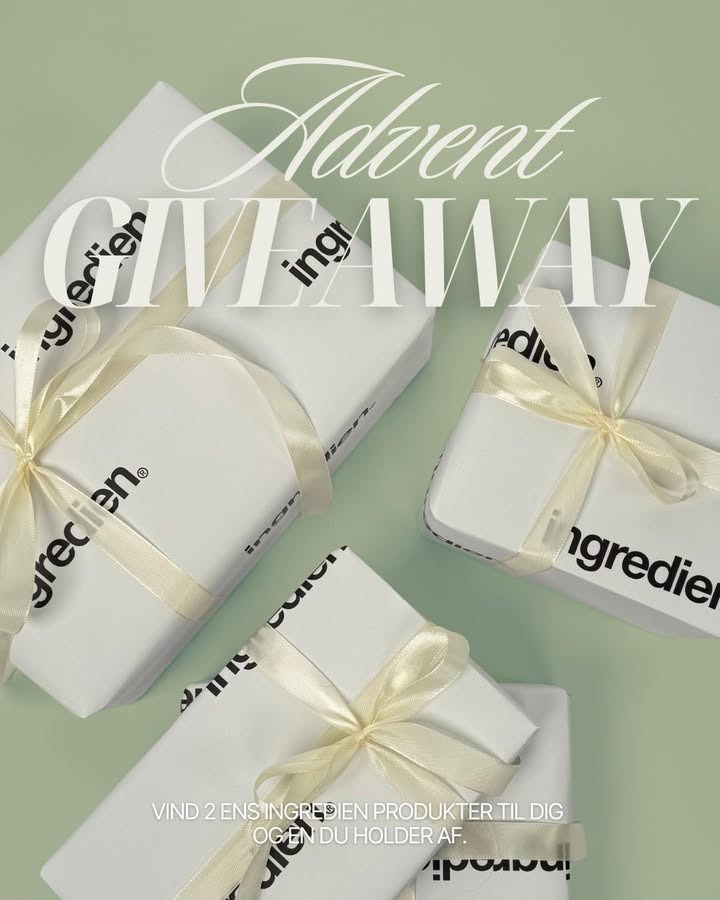Bøgvad fejrer 3. advent med konkurrence om produkter fra Ingredien