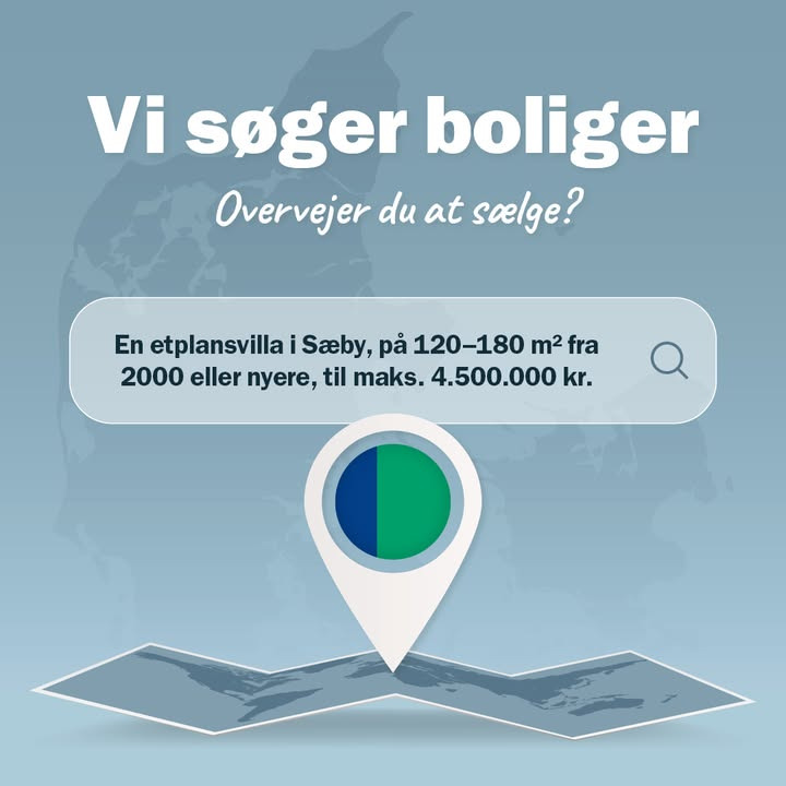 Nybolig Sæby søger moderne 1-plans villa til konkret kunde i Sæby