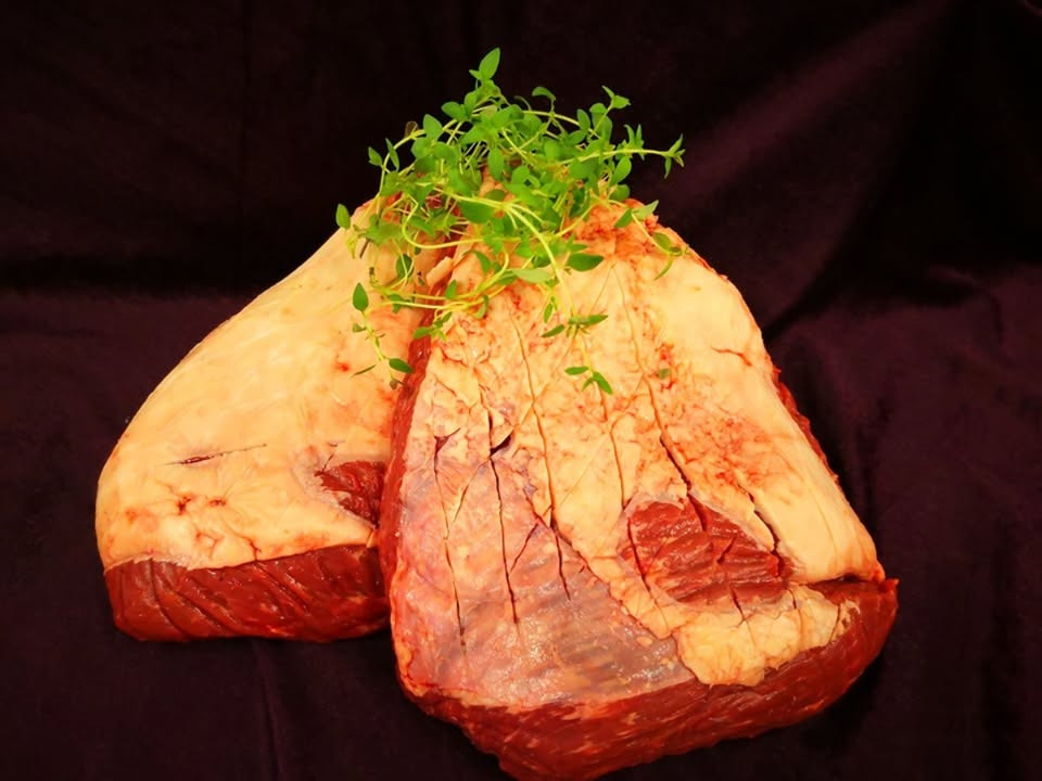 Meny Randers tilbyder okse culotte af dansk kødkvæg til 120 kr. pr. kg