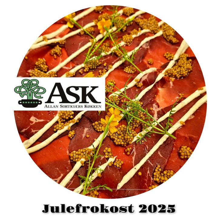 Ask inviterer til julefrokost 2025 med tilpassede menuer og vine