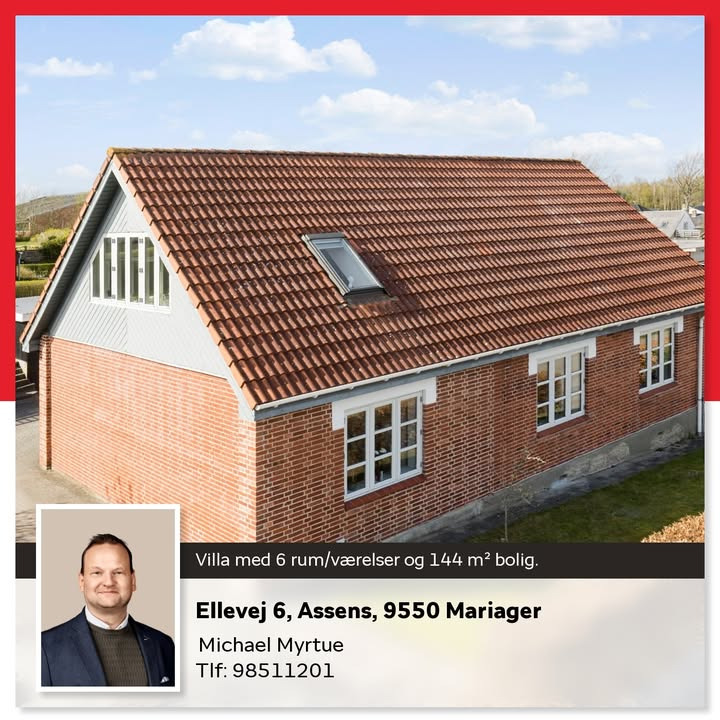 Home Hobro præsenterer ugens bolig: Ellevej 6, Assens i Mariager med 6 værelser til salg