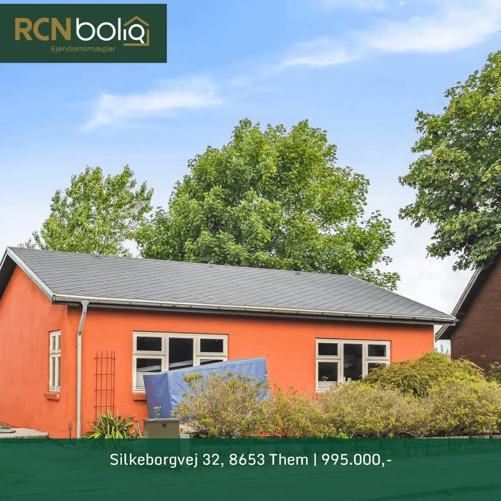 RCN Bolig Silkeborg fremhæver villa på Silkeborgvej i Them