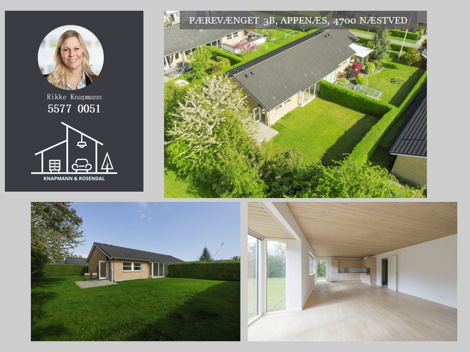 Knapmann & Rosendal ApS tilbyder indflytningsklart halvt dobbelthus i Appenæs