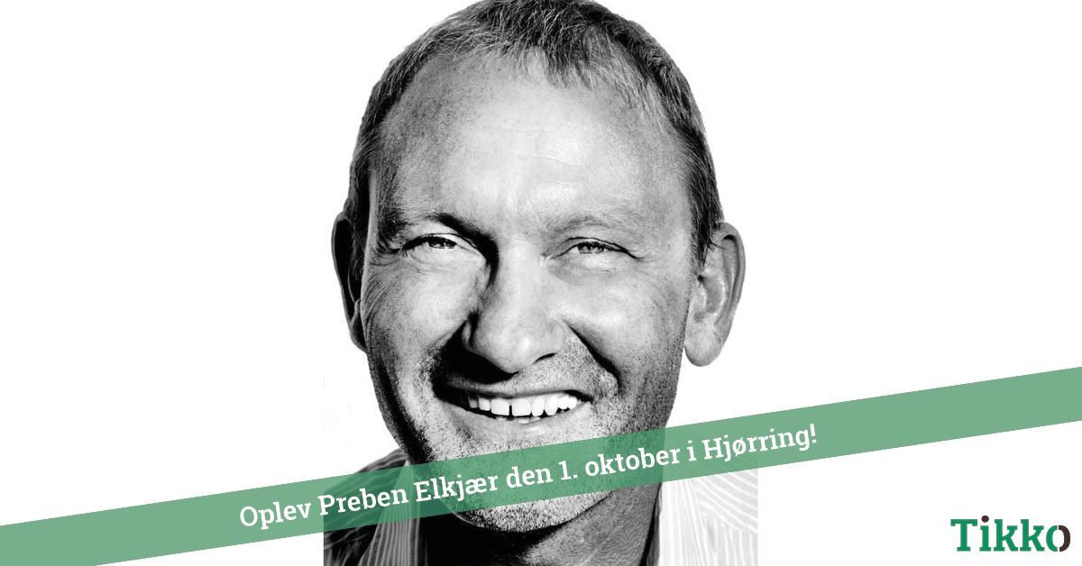 Mit liv som Elkjær - foredrag med Preben Elkjær 