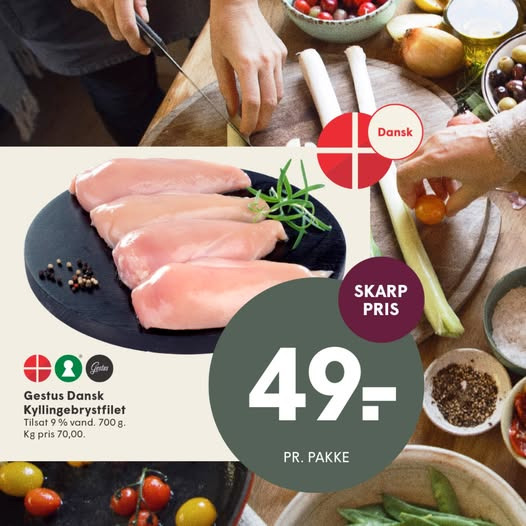 Inspirerende middagstips med kylling fra SPAR Valsgård