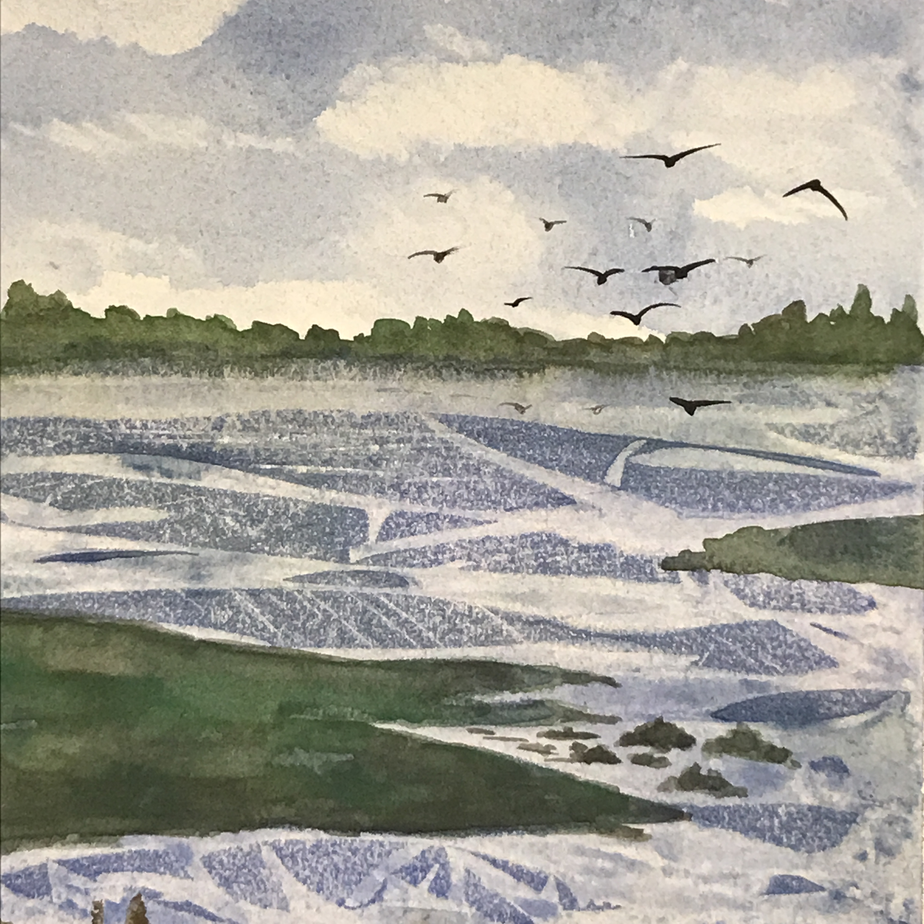 Kreative kurser i Jyllinge: Lær akvarel, filtning og jacquardstrik