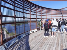 Se Silkeborg fra 70 meters højde