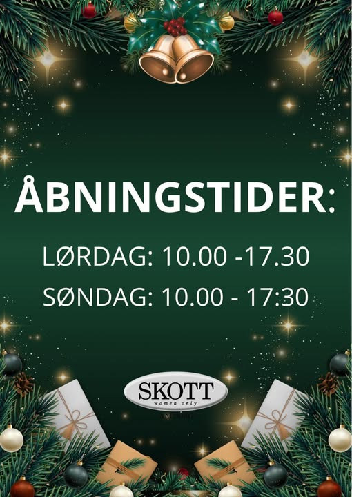 Skott Aalborg holder weekendåbent med julegaveindpakning